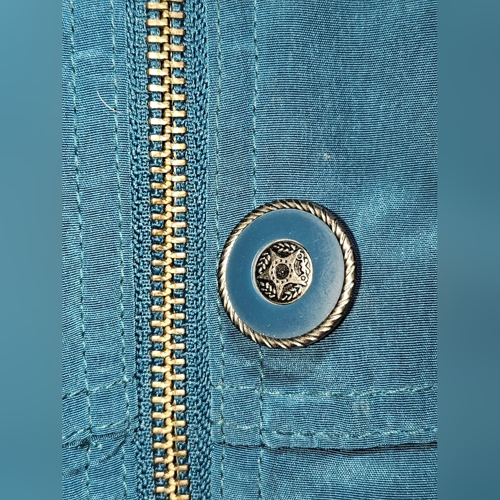 Vtg Basic Editions Insulated Full Zip Hooded Jack… - image 8